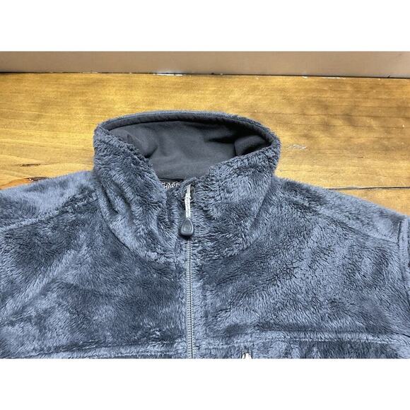 Mountain Hardwear Monkey Fleece Fuzzy Full Zip Jacket Womens Size XS Gray - Picture 4 of 9